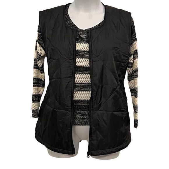 NWT Black Socialite Vest Lightweight Layer Size L/XL - Picture 4 of 4